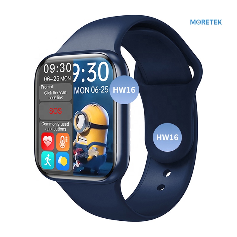 HW16 пара классический силиконовый спортивный чехол фитнес-браслет Мобильный смарт-часы HW16