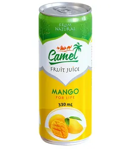 Jugo de fruta de Mango estañado, concentrado Natural de alta calidad, marca OEM