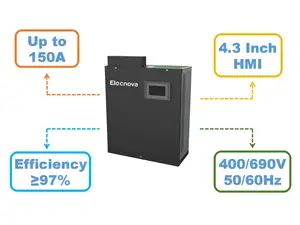 60hz sistema americano do sul ahf solução de qualidade da potência da cancelamento em tempo real de distorções harmonicas