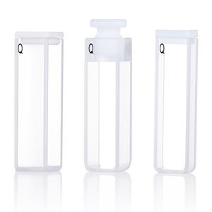 Cuvette en quartz 10 mm, cuvette en quartz fluorescente <span class=keywords><strong>UV</strong></span> pour spectrophotomètres de laboratoire, micro-cellule en quartz - Product Image 3