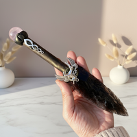 Flèches en obsidienne de haute qualité, modèle de couteau de l'âge de pierre, obsidienne martelée à la main, dague en cristal, amulette, souvenirs, cadeaux