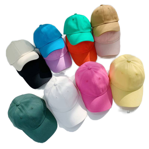 Solid Color 100% Cotton Embroidery Sports Cap Customizable Unstructured Baseball <b>Hat</b> Adjustable Soft Top Plain Dad <b>Hat</b> Common - Product Image 2