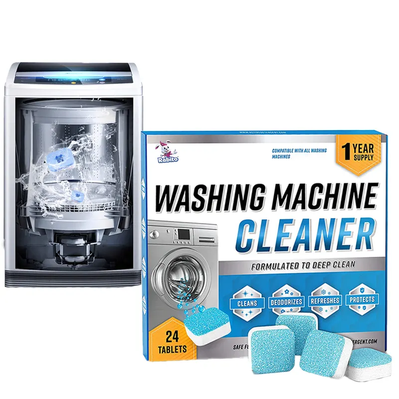 Household Washing Machine Limescale Remover Cleaner Tablet Washing Machine Tub Cleaner