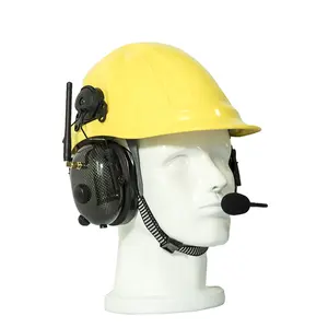 Radio Integrated Industry Helmet Headset for Moto Hytera Icom DP3400 series
