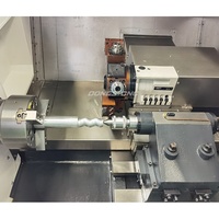 TCK52DY-servotorreta horizontal de 12T, CNC, engranaje de corte, máquina de control numérico con eje de fresado hidráulico