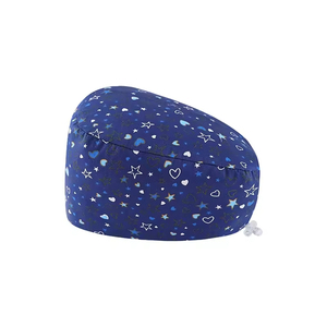 Gorros Quirúrgicos Duraderos con Forro <span class=keywords><strong>de</strong></span> Satén para Mujer, con Botones, Estampado <span class=keywords><strong>de</strong></span> Dibujos Animados, Gorros <span class=keywords><strong>de</strong></span> Enfermera, Gorros Médicos Transpirables - Product Image 1