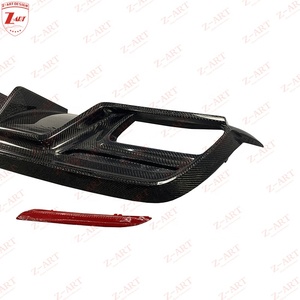 Difusor Trasero de Fibra de Carbono Z-ART 2014-2019, Alerón Trasero Bajo para <span class=keywords><strong>Benz</strong></span> C117 CLA, Piezas de Afinación Aerodinámica para Parachoques de Automóvil - Product Image 6