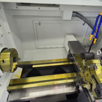 Torno CNC de Servicio Pesado CK6140 Fanuc/GSK de 380V, Torno de Cama Plana para Mecanizado de Piezas de Eje y Disco Metálicos