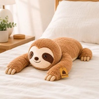 Direct usine : Peluche paresseux lestée, coussin sensoriel lourd pour les genoux, oreiller corporel pour dormir, fabrication sur mesure d'animaux