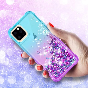Para Iphone 11 funda suave TPU PC móvil funda de arenas movedizas líquidas para iPhone 11 - Product Image 3