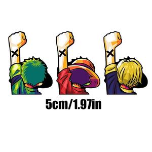 Nuevas pegatinas holográficas 3D <span class=keywords><strong>de</strong></span> dibujos animados <span class=keywords><strong>de</strong></span> anime, pegatinas impermeables para carcasas <span class=keywords><strong>de</strong></span> teléfono, portátiles, refrigeradores, decoración DIY - Product Image 3
