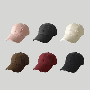 Phụ nữ cổ điển đau khổ lỗ rắn màu tùy chỉnh lớn đầu Chu vi mũ bóng chày - Product Image 1