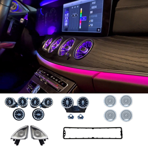 Éclairage d'ambiance intérieur LED 64 couleurs amélioré pour Mercedes Classe E W213 2016-2023 - Décoration Symphonie Lumineuse - Product Image 1