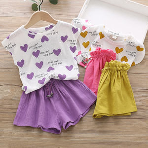 Venta al por Mayor de Ropa en Guangzhou, Camisetas y Pantalones para Niñas, Conjunto con Volantes para Niñas, Anarkali, Compras en Línea - Product Image 4