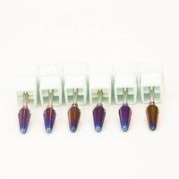 USA Offre Spéciale livraison rapide salon de manucure utiliser Super qualité F M C 2XC sécurité professionnel violet carbure de tungstène Tornado Bit clous