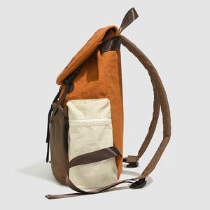 Sac à dos multifonctionnel japonais personnalisé, tendance, décontracté, de voyage, en nylon léger, avec contraste de couleurs - Product Image 2