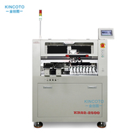 Programmeur de puces IC automatique pour plateaux KR82-2500R |   8 Stations + 2 Buses d'arrosage |   Précision de ±0,03 mm pour SOP/QFN/BGA/QFP |   2500 UPH