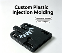 Moulage par injection plastique sur mesure, pièces industrielles en plastique, service de moulage ABS PC PP, usine source