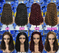 Perruque en dentelle HD 13x6 Beauty Burmese Curl, cheveux humains, sans colle, ondulée naturelle, densité 300%, pré-épilée, cheveux humains brésiliens