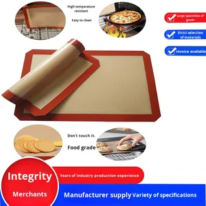 Tapis <span class=keywords><strong>de</strong></span> cuisson en <span class=keywords><strong>silicone</strong></span> alimentaire FLEET 0,7 mm, antiadhésif, écologique, compatible <span class=keywords><strong>four</strong></span> et lave-vaisselle, plaque <span class=keywords><strong>de</strong></span> cuisson personnalisable avec logo <span class=keywords><strong>pour</strong></span> OEM - Product Image 4
