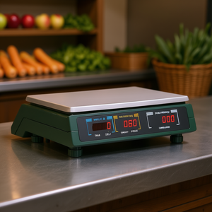 Balance numérique Deli 66 lb avec écran LED pour usage commercial, aliments, viande, fruits, produits frais, marché de détail - Product Image 2