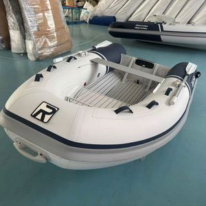 Bote Neumático RIB de <span class=keywords><strong>PVC</strong></span> Reachsea para 4 Personas, 3 m, Color Azul y Gris Claro, Logotipo Personalizado de Lujo para Patrullaje - Product Image 3