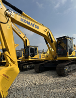 Le Japon a utilisé l'excavatrice Komatsu PC210 PC210-8 de 21 tonnes excavatrice d'occasion Komatsu PC200 PC210 PC220 pour la construction EPA