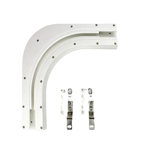 BCM500 Electric <strong>Curtain</strong> Track <strong>Rail</strong> 90/135 Degree Arc Track <strong>Corner</strong> for Window Smart Electronic Metal for Bathroom Application - Product Image 1