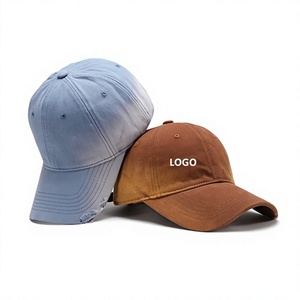 Casquette de baseball vintage unisexe 100 % coton, dégradé, personnalisée, pour homme, effet délavé et vieilli, style Dad Hat - Product Image 1