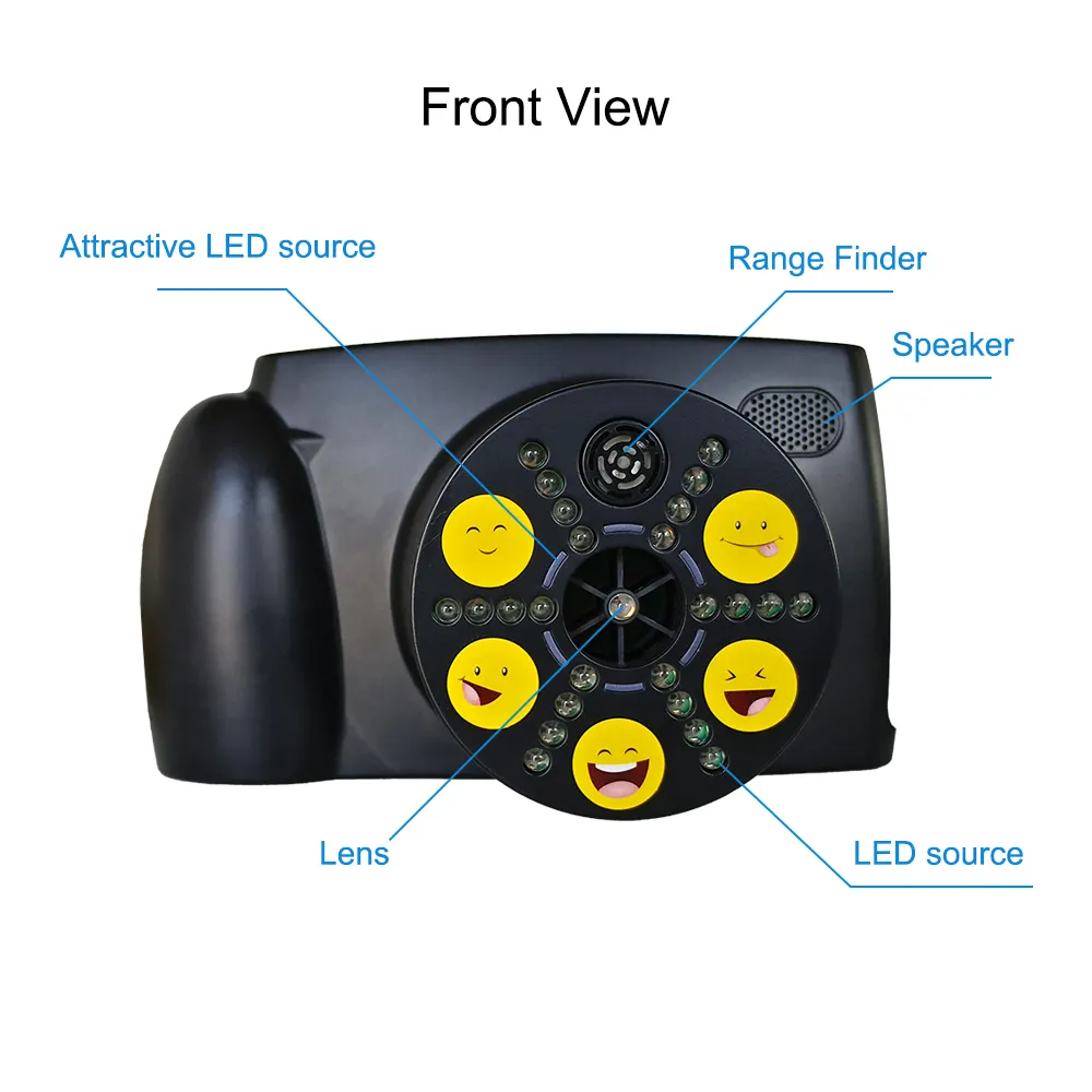 Instrumento óptico de alta qualidade para visão, refrator portátil portátil SW-800