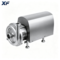 Pompe centrifuge basse pression en acier inoxydable sanitaire XF OEM pour le lait