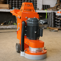 Meuleuse à béton YMN-400, directement de l'usine, avec aspirateur intégré pour les entrepreneurs en revêtements de sol