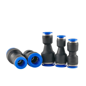 Adaptador Reductor Recto de Conexión Rápida Neumática Zoni PG6 4 8 6 10 8 12 10 8 4 16 12 de Plástico para Aire y Vacío - Product Image 4
