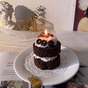 2026 New <b>Candle</b> Wholesale, <b>Christmas</b> Decorations Gift Ornament Food <b>Scented</b> <b>Candle</b> Double Layer Cake <b>Scented</b> <b>Candles</b>/ - Product Image 6
