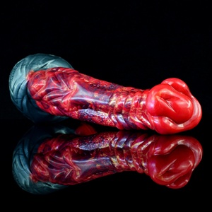 New Dragon <b>Dildo</b> Gorgeous Design Monster <b>Dildo</b> Soft Silicone Sex Toy Masturbation Double Penetration for Women - Product Image 4
