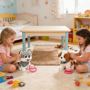 ของเล่นสุนัขเดินได้ Lucky Toys พร้อมรีโมทคอนโทรล สายจูง ตุ๊กตาสัตว์เลี้ยงอิเล็<span class=keywords><strong>ก</strong></span>ทรอนิกส์ ลู<span class=keywords><strong>ก</strong></span>สุนัขเดินได้ เห่าได้ ขยับหัวได้ <span class=keywords><strong>ก</strong></span>ระดิ<span class=keywords><strong>ก</strong></span>หาง ของเล่นใหม่ - Product Image 3