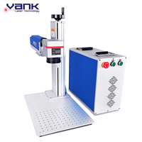 Mesin cetak penanda Laser serat Mopa 50W 70W 100W mesin ukir baja tahan karat tembaga emas logam Laser