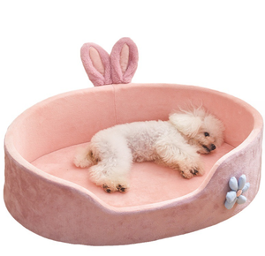 Toptan pet yuva ürünleri yıkanabilir köpek halısı kedi pembe prenses yatak - Product Image 1