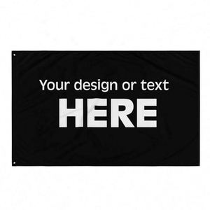 Bandera de Poliéster Personalizada al por Mayor de 3x5 pies (150*90cm), Bandera Publicitaria con Diseño de Logotipo Personalizado - Product Image 2