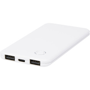 Ad alta capacità 4000mAh banca di energia solare sottile Doppio Doppio con 20W potenza di uscita e Doppio USB caratteristiche portachiavi - Product Image 1