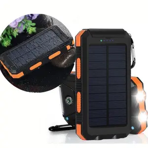 Горячие продажи портативное зарядное устройство на солнечных панелях внешний аккумулятор 20000 мАч аккумулятор на солнечных батареях внешние аккумуляторы