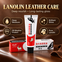 Crème à cirer les chaussures Jinyang, stable aux hautes températures, 30g, emballage en boîte, formule facile à nettoyer pour l'entretien des chaussures