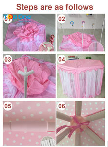 Top One unisexe intérieur extérieur fête jouet maison garçons Playhouse fille princesse château enfants bébé enfants jouer tente - Product Image 4