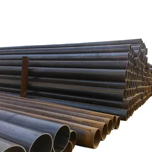 API 5L Psl1 erw spiral kaynaklı çelik boru 600mm uzun düz kaynaklı dikiş çelik spiral boru