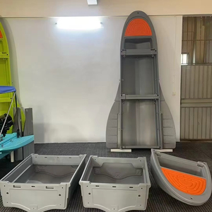 Bateau de pêche gonflable pour 2 à 6 personnes avec moteur 110V 201kg, bateau à appâts pour la pêche sportive - Product Image 2