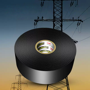 Ruban <span class=keywords><strong>isolant</strong></span> électrique haute température 3M 130C original Ruban vinyle à fusion automatique pour applications haute tension <span class=keywords><strong>Noir</strong></span> - Product Image 2