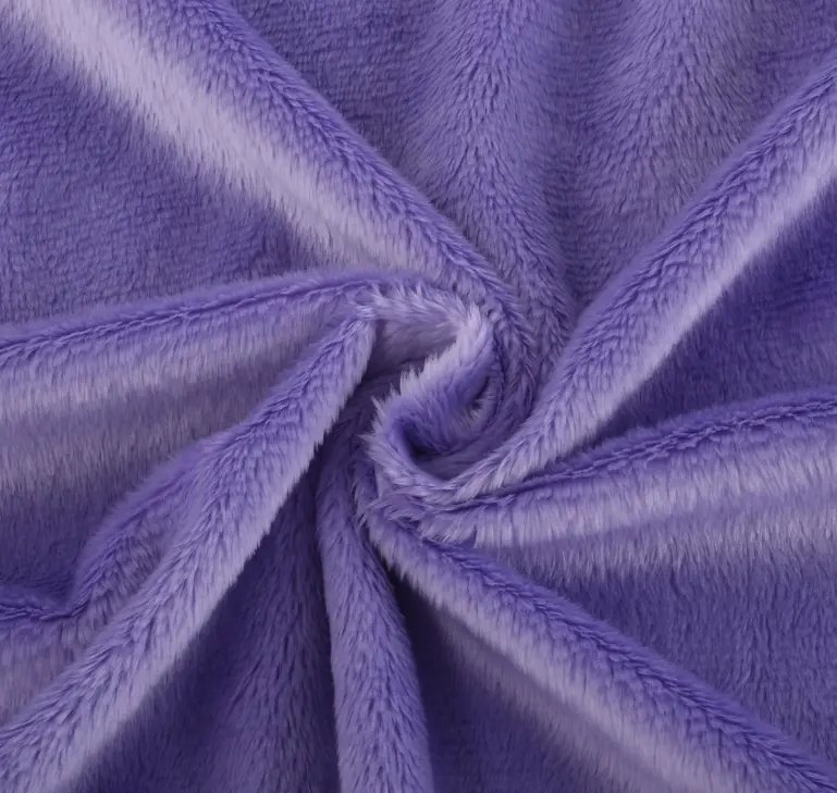 Pha Lê siêu mềm flannel 100% polyester flannel quần áo lót đồ chơi lông cừu nhà vải