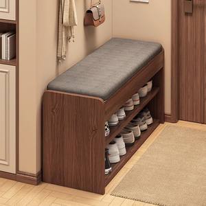 Taburete <span class=keywords><strong>para</strong></span> Cambiar <span class=keywords><strong>Zapatos</strong></span> con Zapatero Integrado <span class=keywords><strong>para</strong></span> la Entrada, Estante de Almacenamiento Estrecho <span class=keywords><strong>para</strong></span> la Entrada <span class=keywords><strong>para</strong></span> Ponerse los <span class=keywords><strong>Zapatos</strong></span> - Product Image 1