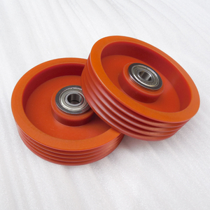 Пользовательский 4 V-ремень бакелитовый шкив с подшипником. - Product Image 4