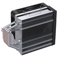Enfriador de Aire para CPU LOVINGCOOL con Pantalla de Temperatura, 4 Tubos de Calor, Disipador de Calor de Cobre, Tapa Superior RGB, Ventilador de Enfriamiento para CPU Intel 1700 AM5 de 120 mm